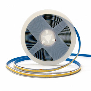Tira LED COB Dual White - 24V DC - 14W/m - 8mm - 600 LED/m - IP20 - 5 metros