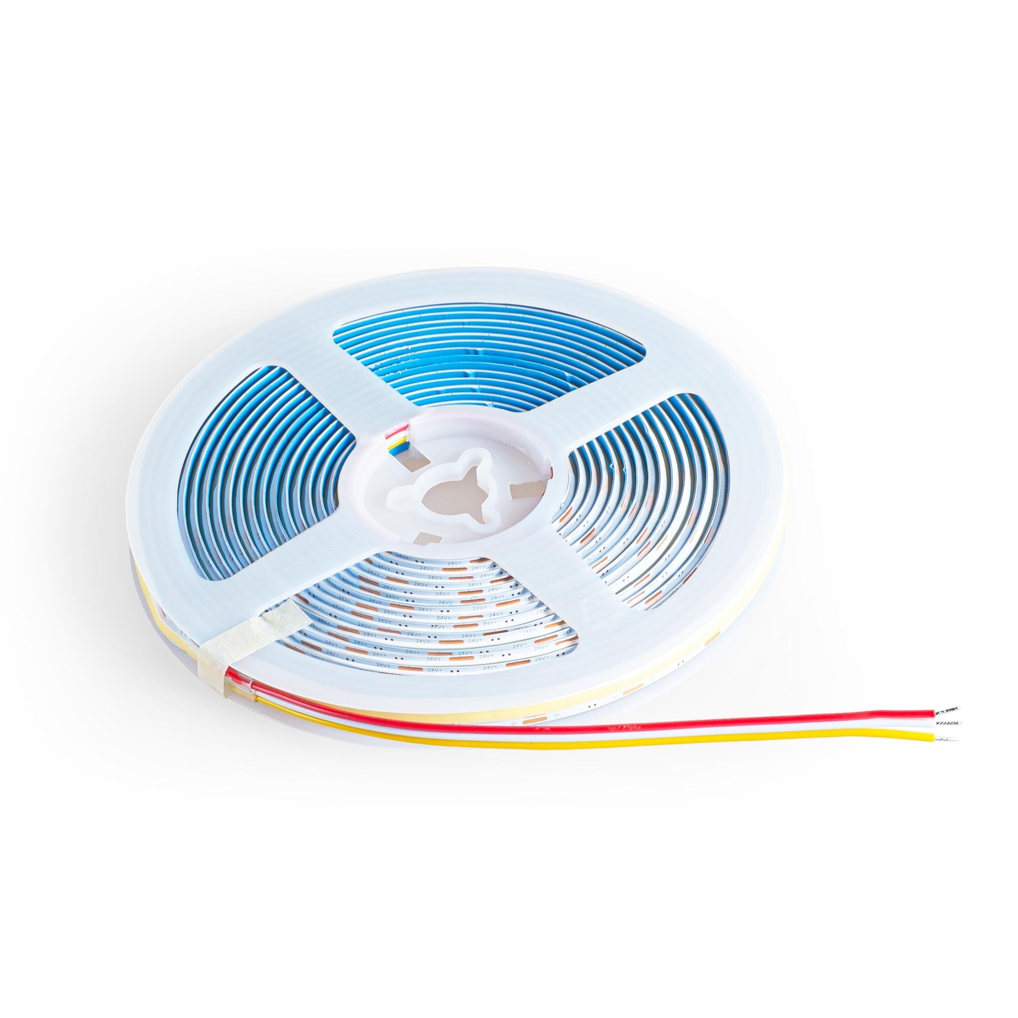 Tira LED COB Dual White - 24V DC - 14W/m - 8mm - 600 LED/m - IP20 - 5 metros (1)