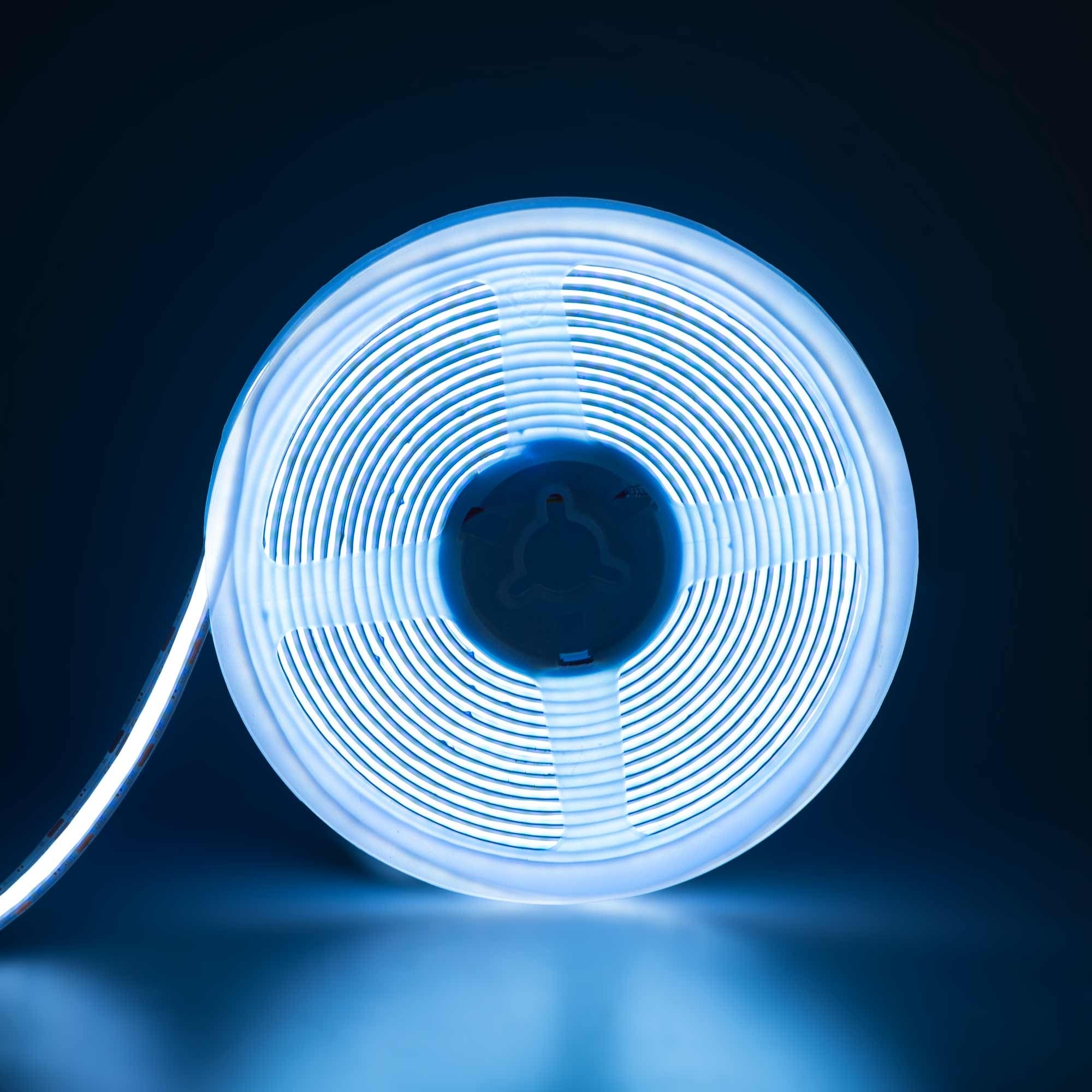 Tira LED COB Dual White - 24V DC - 14W/m - 8mm - 600 LED/m - IP20 - 5 metros (1)