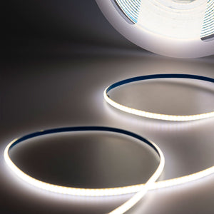 Tira LED COB monocolor - 24V DC - 8W/m - 3mm - 400 LED/m - IP20 - 5 metros - Barcelona Led-Iluminación