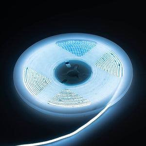 Tira LED COB monocolor - 24V DC - 8W/m - 3mm - 400 LED/m - IP20 - 5 metros (12)