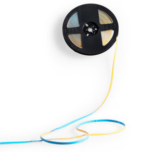Tira LED COB monocolor - 24V DC - 10W/m - 5mm - 400 LED/m - IP20 - 5 metros