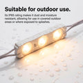 Monocolor LED module for signs - 1.2W - 12V - 160° - IP65 2