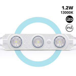 Módulo LED monocolor para rótulos - 1.2W - 12V - 160° - IP65 - Barcelona Led-Signage