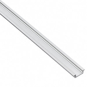 Perfil de aluminio empotrable 23x8mm para tira LED