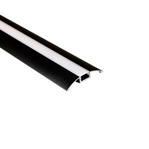 Perfil de aluminio para tira LED - Media luna - Kit completo - 58x9mm - 2 metros (6)