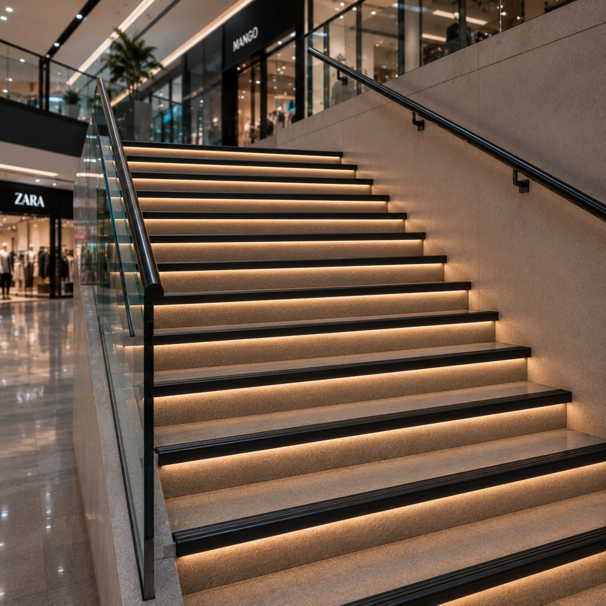 Perfil tira LED para escaleras - 65X27.5mm - 2 metros (1)