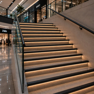 Perfil tira LED para escaleras - 65X27.5mm - 2 metros (1)