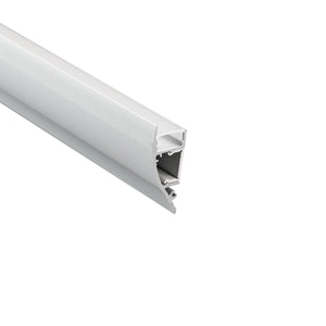 Perfil de aluminio para tira LED - Bañador de pared - Kit completo - 18x44mm - 2 metros - Barcelona Led-Accesorios
