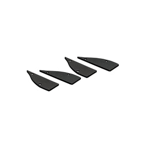Perfil de aluminio para tira LED - Bañador de pared - Kit completo - 18x44mm - 2 metros (5)