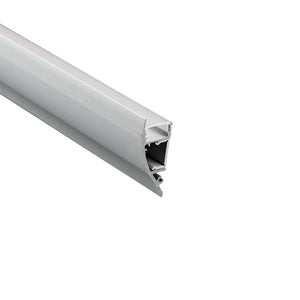 Perfil de aluminio para tira LED - Bañador de pared - Kit completo - 18x44mm - 2 metros (6)