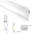 LED strip profile integration / trimless - 18x15mm - With diffuser - 2 meters 2