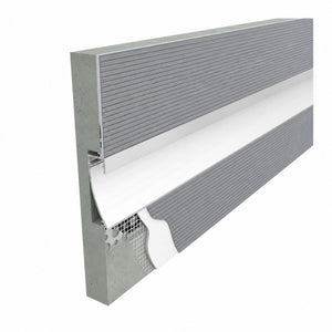Perfil tira LED integración / trimless - 18x15mm - Con difusor - 2 metros (3)