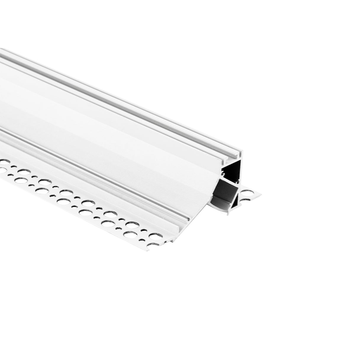 Perfil tira LED integración / trimless esquina - 94 x 34mm - Kit completo - 2 metros