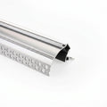 Integrated/trimless corner LED strip profile - Wall washer - 59 x 72mm - Complete kit - 2 meters 4