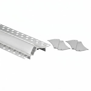Perfil tira LED integración / trimless esquina - 96 x 35mm - Kit completo - 2 metros (7)