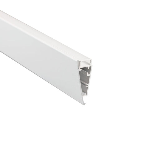 Surface-mounted aluminum profile kit - LED strip ≤ 12mm - 23.5x57.8mm - 2 meters