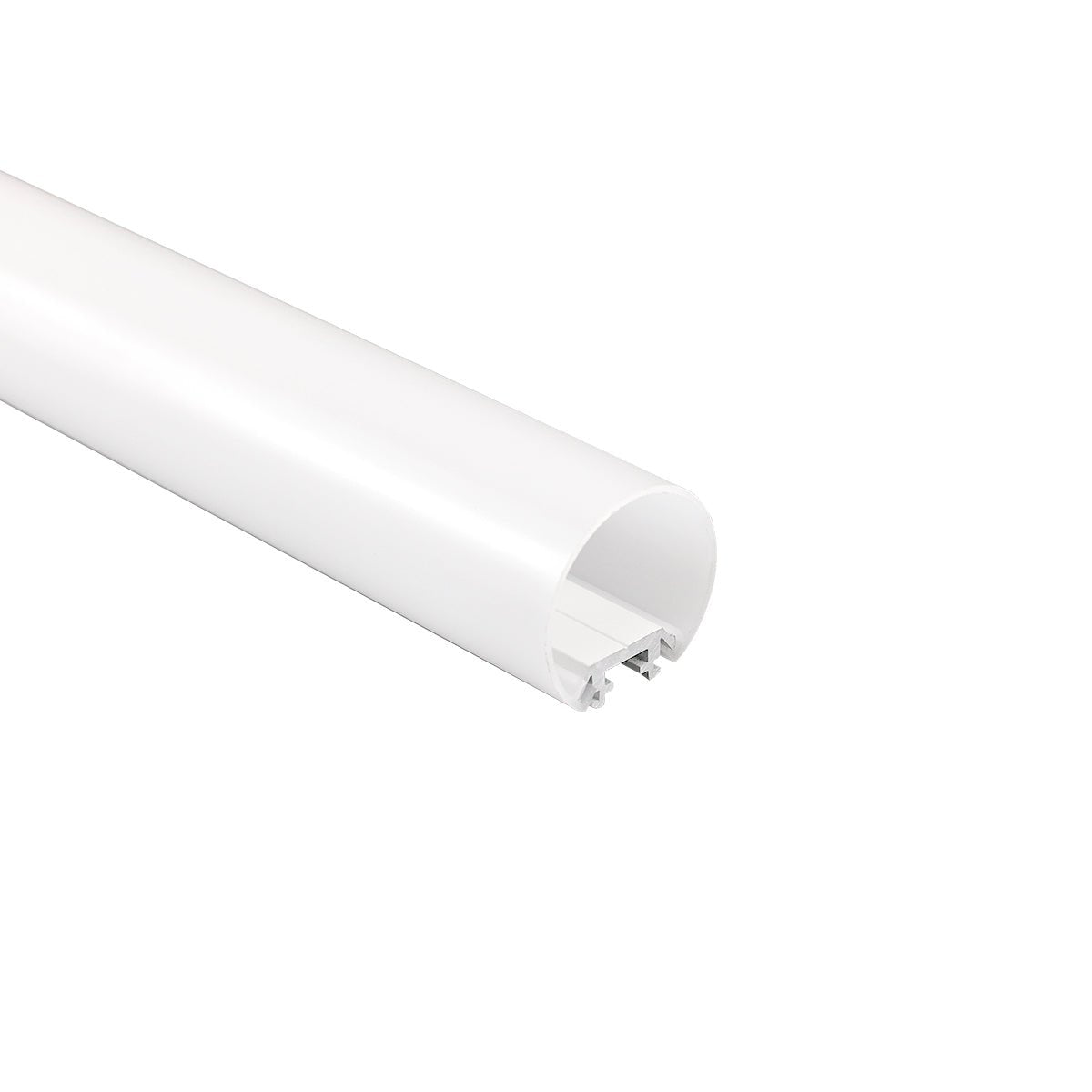Perfil de aluminio superficie o suspensión - Tubo - Tira LED ≤ 12mm - 23x8mm - 2 metros - Barcelona Led-Accesorios