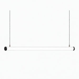Perfil de aluminio superficie o suspensión - Tubo - Tira LED ≤ 12mm - 23x8mm - 2 metros (9)
