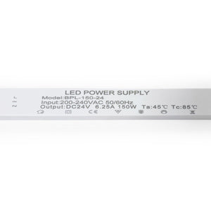Fuente de alimentación Slim - 24V - 150W - 6.25A - Barcelona Led-Material eléctrico