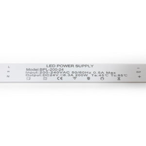 Fuente de alimentación Slim - 24V - 200W - 8,3A - Barcelona Led-Material eléctrico