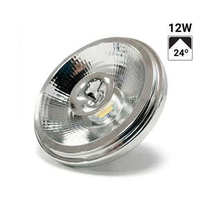 Bombilla LED AR111 con driver externo - 12W - 4000K