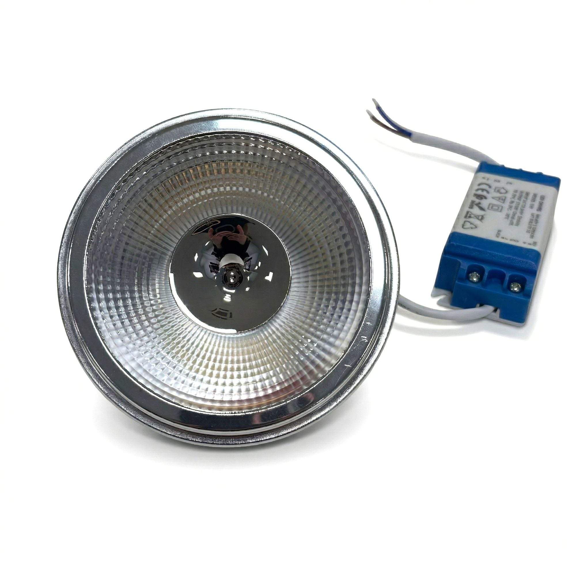 Bombilla LED AR111 12W regulable - 12º - Driver externo - 3000K (1)