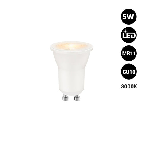 Μίνι λάμπα LED - MR11 GU10 - 5W - 45º