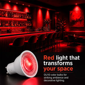 Bombilla LED de colores - GU10 - 5W - 45º (30)
