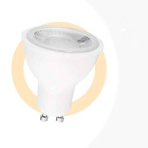 Bombilla LED GU10 - SMD2835 - 7W - Ø50mm - Óptica a 45º - Barcelona Led-