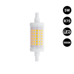 Bombilla LED R7S - 78mm - 520lm - 5W - Barcelona Led-Iluminación