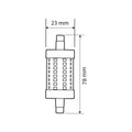 R7S LED Bulb - 78mm - 520lm - 5W 5