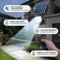 Solar projector with panel and remote control - 40W - 6500K - IP65 4