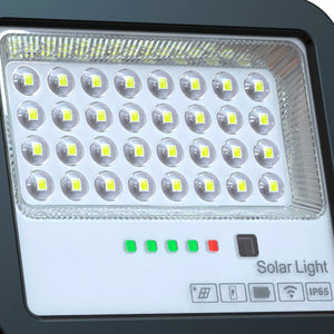 Proyector solar con panel y mando a distancia - 40W - 6500K - IP65 (6)