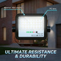 Solar projector with panel and remote control - 40W - 6500K - IP65 2