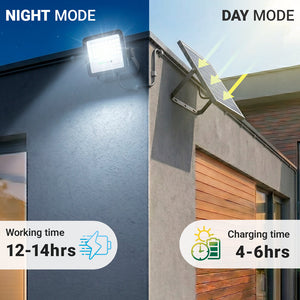Proyector solar con panel y mando a distancia - 40W - 6500K - IP65 (5)