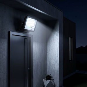 Proyector solar con panel y mando a distancia - 50W - 6500K - IP65 (10)