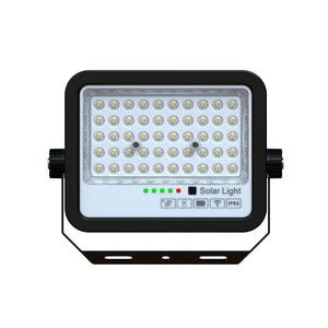 Proyector solar con panel y mando a distancia - 50W - 6500K - IP65 (7)