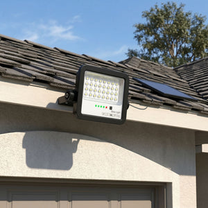 Proyector solar con panel y mando a distancia - 50W - 6500K - IP65 (8)