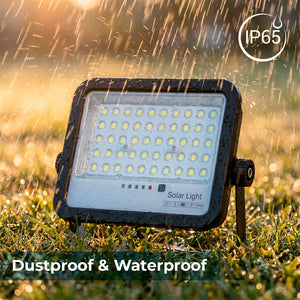 Proyector solar con panel y mando a distancia - 50W - 6500K - IP65 (11)