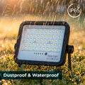 Solar projector with panel and remote control - 100W - Medium - 6500K - IP65 5