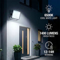 Solar projector with panel and remote control - 100W - Large - 6500K - IP65 2