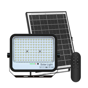 Proyector solar con panel y mando a distancia - 150W - 6500K - IP65 (12)