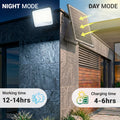 Solar projector with panel and remote control - 150W - 6500K - IP65 4