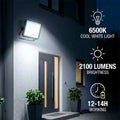 Solar projector with panel and remote control - 150W - 6500K - IP65 3