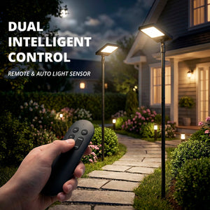 Farola solar con panel y mando a distancia - LED CCT - 240W - IP54 (11)
