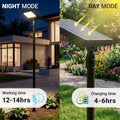 Solar street light with panel and remote control - LED CCT - 240W - IP54 4