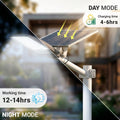 Solar street light with panel and remote control - 200W - 6500K - IP65 3