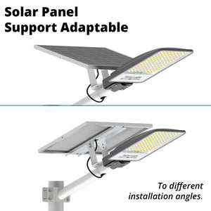 Farola solar con panel y mando a distancia - 200W - 6500K - IP65 (5)