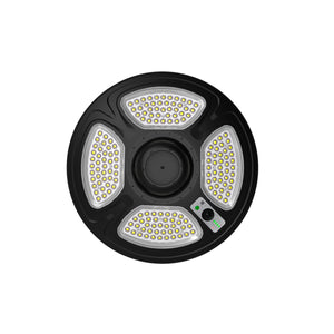 Farola Solar LED 150W con Base Rellenable de Agua o Arena | 6500K IP54 · Mando y Sensor PIR (9)